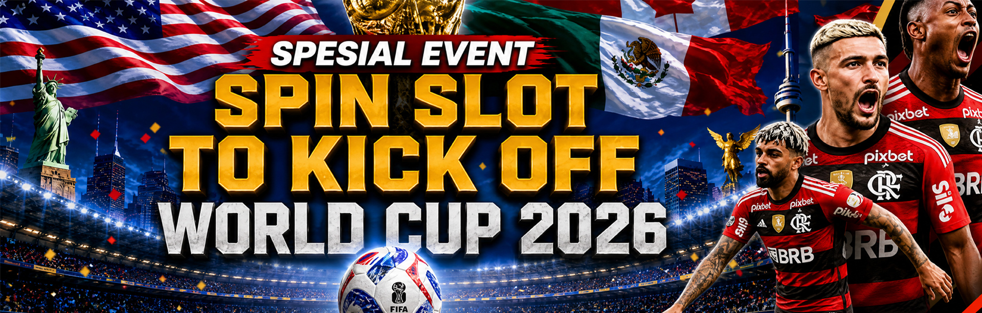 SPIN SLOT TO KICK OFF WORL CUP 2026
