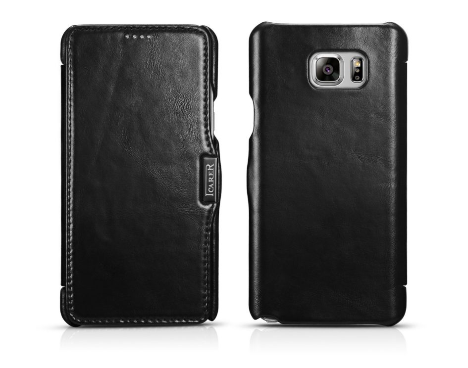 Galaxy Note 5 High Quality Protective Cover Made of Natural Cow Leather, Samsung