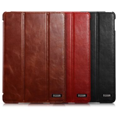 iPad mini 4 Vintage Leather Design Real Cowhide Leather Multi Colors