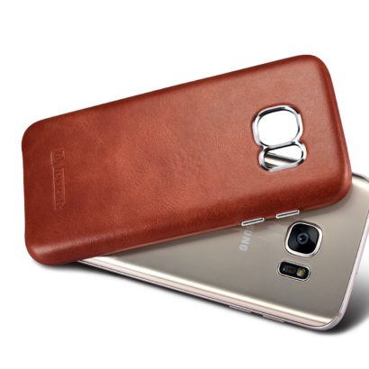 Samsung Galaxy S7 Vintage Back Cover Series Genuine Leather Case