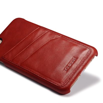 iPhone 6 Plus/ 6S Plus Baroque Vintage Back Cover Series Genuine Leather Case