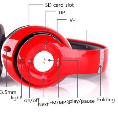 Bluetooth Headphone Foldable Wireless Stereo Headset beats Design High quality TM-010