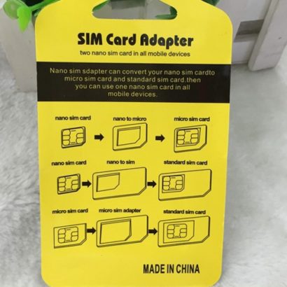 new design custom 2017 For all mobile phone sim card adapter