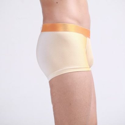 cotton Boxer , youth mixed orange colors with White